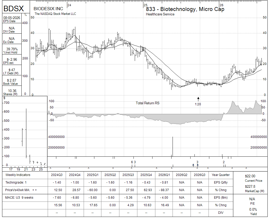 BDSX chart panel
